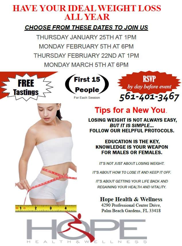 Ideal Weight Loss Seminar
